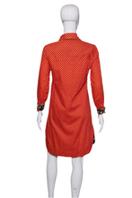 Load image into Gallery viewer, 1960's Geoffrey Beene Cotton Day Dress Size M