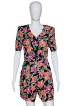 Load image into Gallery viewer, 1990's Rampage Floral Shorts and Jacket Duo Size S