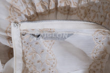 Load image into Gallery viewer, 1950's Eyelet Lace Summer Party Dress Size S