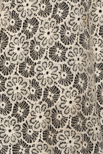 Load image into Gallery viewer, 1950's Black Taffeta and Lace Party Dress - Size S