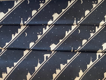 Load image into Gallery viewer, 1980s Hermes Night Skyscape Silk Cummerbund & Bowtie Set