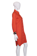Load image into Gallery viewer, 1960's Geoffrey Beene Cotton Day Dress Size M