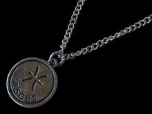 Load image into Gallery viewer, Y2K Pisces Star Sign Necklace