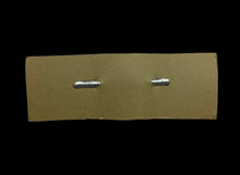 Load image into Gallery viewer, 1950's Deadstock Striped Clip-on Batwing Bowtie