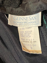 Load image into Gallery viewer, 1980's Taffeta and Lace Strapless Gunne Sax Party Dress Size XS