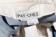 Load image into Gallery viewer, 1960's Pat Chez Color Block Denim Jacket - Size S