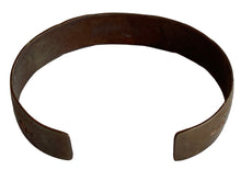 Load image into Gallery viewer, Vintage Navajo Southwestern Hammered Copper Cuff Bracelet
