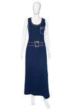 Load image into Gallery viewer, 1960's Mr. Mort Knit Maxi with Rhinestone Accents