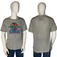 Load image into Gallery viewer, 1984 LA Olympic Summer Games Heather Gray Tee - Size L