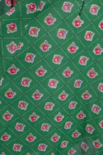Load image into Gallery viewer, 1970's Green Hippie Handkerchief Dress - Size M