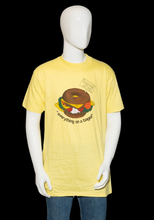 Load image into Gallery viewer, 1970s Bagel Nosh Hanes Beefy Tee – Size L