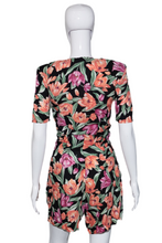 Load image into Gallery viewer, 1990's Rampage Floral Shorts and Jacket Duo Size S