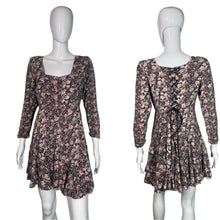Load image into Gallery viewer, 1990's "Nostalgia" Floral Mini Dress Size M