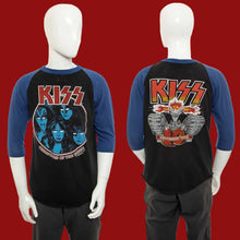 Load image into Gallery viewer, 1980s Creatures of the Night 1983 KISS Concert Tee Size M/L
