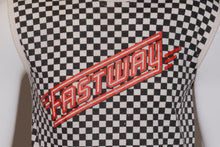 Load image into Gallery viewer, Vintage 1983 Fastway Tour Checkered Muscle Shirt Size S