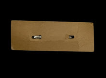 Load image into Gallery viewer, 1950's Deadstock Blue Clip-on Batwing Bowtie