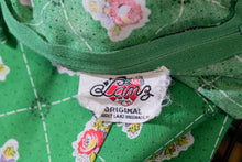 Load image into Gallery viewer, 1970's Green Hippie Handkerchief Dress - Size M