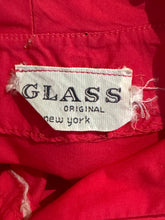 Load image into Gallery viewer, 1950's Atomic Pink Button Fun Day Dress Size S