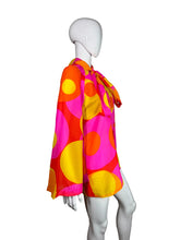 Load image into Gallery viewer, Mannequin wearing a colorful polka dot dress against a plain background