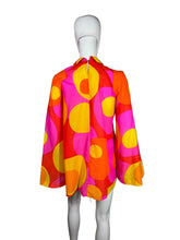 Load image into Gallery viewer, Colorful polka dot dress on a mannequin against a plain background