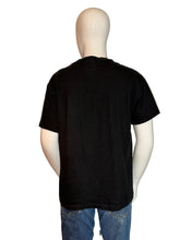 Load image into Gallery viewer, Black shirt on a mannequin with a plain background