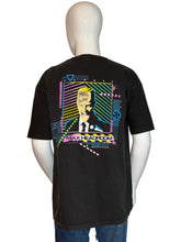 Load image into Gallery viewer, Colorful graphic design on a mannequin head against a white background