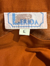 Load image into Gallery viewer, 1980’s Autumnal Cotton Circle Skirt Size M