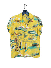Load image into Gallery viewer, 1952 Rayon Seattle Centennial Souvenir Men’s Shirt Size S