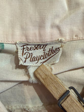 Load image into Gallery viewer, 1940's Pink and Green Playsuit Romper Size S