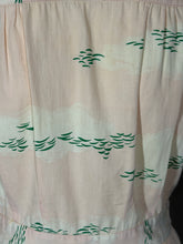 Load image into Gallery viewer, 1940's Pink and Green Playsuit Romper Size S
