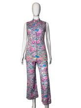 Load image into Gallery viewer, 1960's Psychedelic Cotton Tunic and Pants Duo - Size S