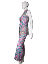 Load image into Gallery viewer, 1960's Psychedelic Cotton Tunic and Pants Duo - Size S