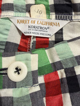 Load image into Gallery viewer, 1960's Seersucker Mini Skirt Size S