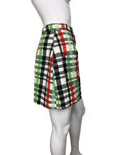 Load image into Gallery viewer, Plaid skirt on a mannequin with a plain background