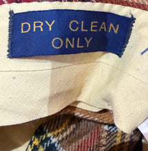 Load image into Gallery viewer, 1960's Country Britches Wool Plaid Pants - Size 36