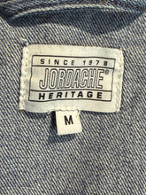 Load image into Gallery viewer, 1980's Style Retro Two Tone Cropped Jordache Denim Jacket Size M