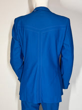 Load image into Gallery viewer, 1970's Royal Blue Lasso Suit - Size 40