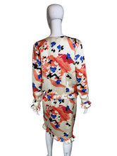 Load image into Gallery viewer, 1980's Silk Floral Valentino Dress Size M