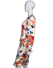 Load image into Gallery viewer, 1980's Silk Floral Valentino Dress Size M
