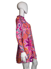 Load image into Gallery viewer, Colorful patterned skirt on a mannequin against a plain background