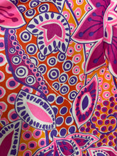 Load image into Gallery viewer, 1960's Psychedelic Floral Print O'Neill Mini Dress Size S