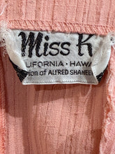 Load image into Gallery viewer, 1970's Pink and Cream Gauze Prairie Dress - Size S