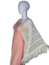 Load image into Gallery viewer, 1970's Pink and Cream Gauze Prairie Dress - Size S