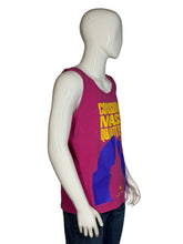 Load image into Gallery viewer, Mannequin wearing a pink tank top with text on a plain background
