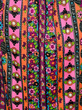 Load image into Gallery viewer, 1970's Flower Power Halter Dress - Size s