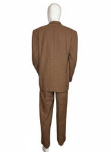 Load image into Gallery viewer, Brown suit on a mannequin against a white wall.