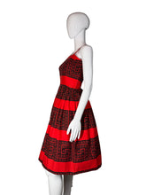 Load image into Gallery viewer, 1950's Betty Barclay Party Dress and Bolero Set- Size XS