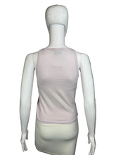 Load image into Gallery viewer, Mannequin wearing a light pink tank top on a gray background