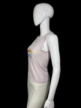 Load image into Gallery viewer, Mannequin wearing a pink tank top with 'Ocean Pacific' text on a plain background