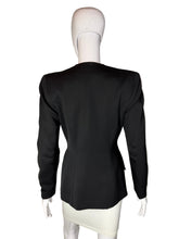 Load image into Gallery viewer, 1940's Red and Black Gabardine Suit Jacket - Size S